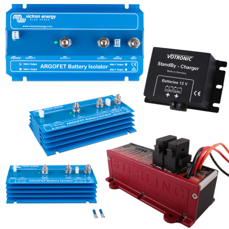 Battery Charge Splitters & Maintainers