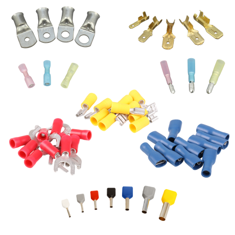 Crimp Terminals, Connectors & Covers