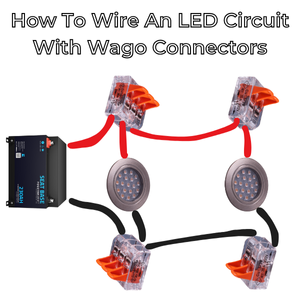 How To Wire An LED Light Circuit With Wago Connectors