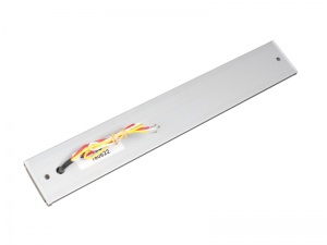 12V LED Interior Strip Light With Touch On/Off Switch - Silver