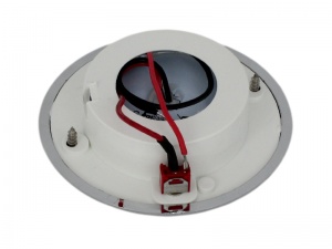 Nova 12V LED Switched Downlight - Plastic With Chrome Finish