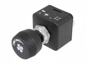 Rotary Switch For 2 Speed Cockpit Fan - 12/24 V