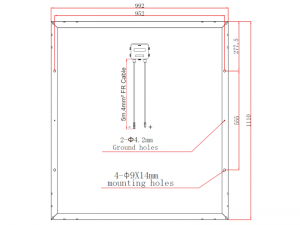 Photonic Universe 200W Monocrystalline Rigid Framed Solar Panel