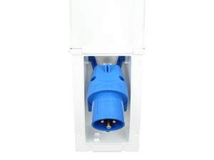 240V Mains Hook-Up Flush Mounted Inlet Plug