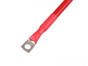 AMC Extra Flexible PVC Battery Lead With 8mm Terminals - Red 25mm 170A