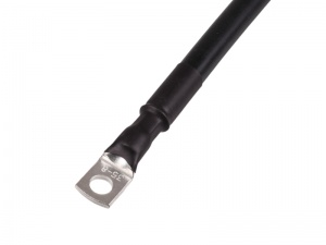 AMC Extra Flexible PVC Battery Lead With 8mm Terminals - Black 35mm 240A