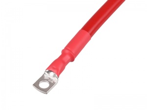 AMC Extra Flexible PVC Battery Lead With 8mm Terminals - Red 35mm 240A