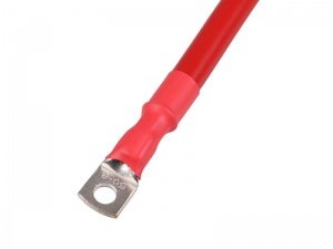 AMC Extra Flexible PVC Battery Lead With 8mm Terminals - Red 50mm 345A