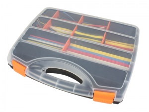 590 Piece Coloured Heat Shrink Sleeving Kit