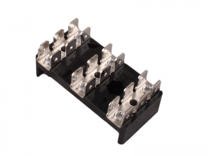 3 x 6-Way busbar with 6.3mm Blade Terminals - 25A