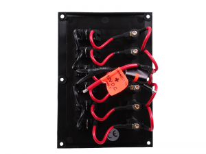 6-Way Vertical Switch And Fuse Panel  - 12V