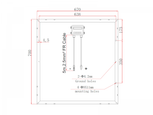 Photonic Universe 80W Monocrystalline Rigid Framed Solar Panel