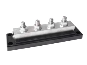 Blue Sea Systems 2104 PowerBar 600A BusBar - 4x 3/8''-16 Studs