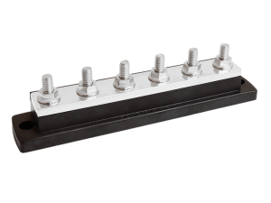 Blue Sea Systems 2126 MaxiBus 250A BusBar - 6x 5/16''-18 Studs