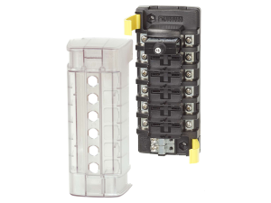 Blue Sea Systems 5050 ST CLB Circuit Breaker Block - 6 Independent Circuits