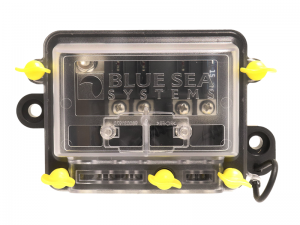 Blue Sea Systems 5056100 ST-Blade Water-Resistant Fuse Block With Manual Cover