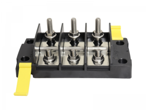 Blue Sea Systems 5194 MRBF Surface Mount 3-Way Fuse Block - Independent Power Inputs