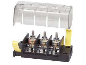 Blue Sea Systems 5194 MRBF Surface Mount 3-Way Fuse Block - Independent Power Inputs