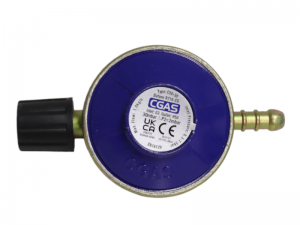 Camping Gaz Screw-In 28-30mbar Regulator With 8mm Hosetail