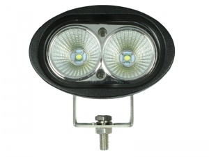 Compact Oval LED Work Lamp - 1300 Lumens