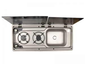 Dometic SMEV 9722 Slimline Hob & Sink Combination Unit - Right hand