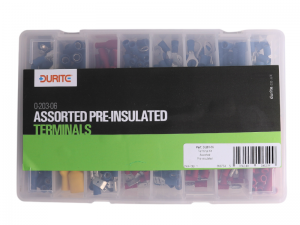 Durite 365 Piece Pre-Insulated Crimp Terminal Assortment Kit 0-203-06