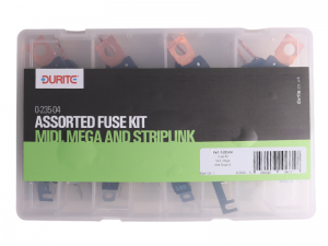 Durite 67 Piece Mega, Midi & Strip Link Fuse Assortment Kit 0-235-04