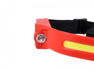 Durite Ultra Light Rechargeable COB LED Head Torch With Motion Sensor