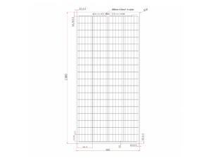 160W Monocrystalline Black Semi-Flexible Fibreglass Solar Panel