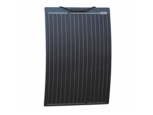 60W Monocrystalline Black Semi-Flexible Fibreglass Solar Panel