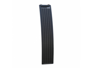 30W Monocrystalline Black Semi-Flexible Fibreglass Solar Panel - Ultra Narrow