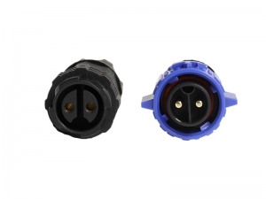 IP67 Waterproof 2-Way Inline Quick Release Locking Connector - 300V, 20A