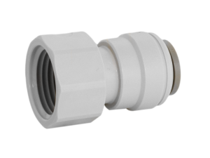 John Guest Push Fit Straight Adaptor 12mm - 1/2'' BSP Female