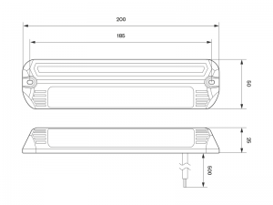 LED Autolamps SL200 Series Scene Lamp - White - 12/24V