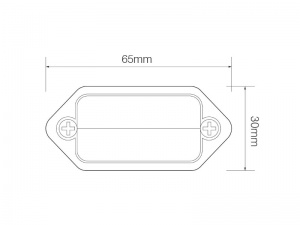 12v / 24v Miniature LED Step/Courtesy Lamp (6505 Series)