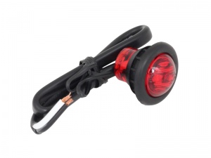 Miniature Round Rear Marker Light - Red (181 Series)