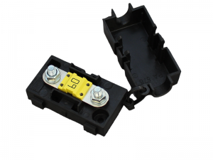 Midi/Strip Link Fuse Holder - Stackable With Internal Mounting Points