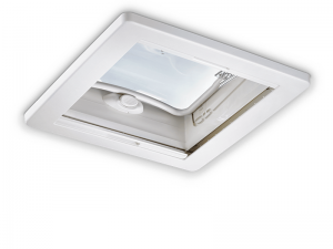 Dometic Mini Heki Style 400x400mm Rooflight Without Forced Ventilation (25-42mm Roof Thickness)