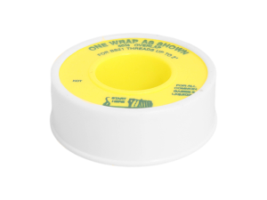 PTFE Thread Sealing Tape 12mm Wide x 0.15mm Thick x 5m Long