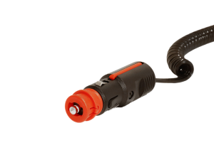 ProCar Fused Universal Plug & Coiled Cable - 12/24V 8A Max.