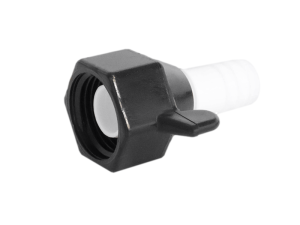 Shurflo Straight Fitting  1/2'' BSP Wingnut to 13mm (1/2'') Barb Inlet