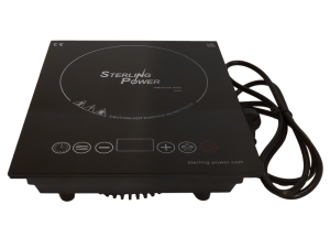 Sterling Power 1000W Fixed/Recessed Single Induction Hob (Built-In Controls)