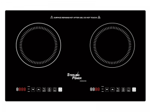 Sterling Power 2800W Fixed/Recessed Twin Induction Hob (Side/Side)