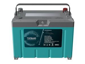 Topband T Series Premium 12V 100Ah Lithium Battery With Bluetooth, Heater & CAN Comms Ports