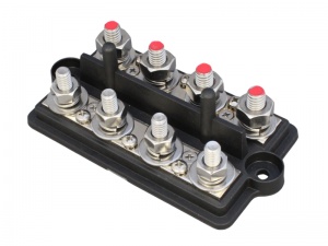 VTE 250A Dual 4 Point Power Distribution Block/Busbar