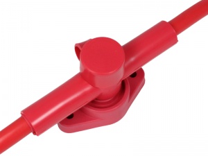 VTE 956 Series Terminal Insulator - 2 Way - Red