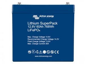 Victron Energy Lithium SuperPack Battery - 12.8V / 60Ah