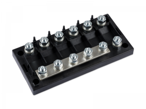 Victron Energy 6-Way Mega Fuse Holder With Busbar