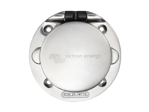 Victron Energy Shore Power Inlet - Stainless Steel Cover - 250VAC/16A 3-Pin