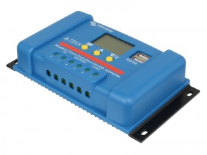 Victron Energy Blue Solar 12/24V 10A PWM Charge Controller (LCD-USB)